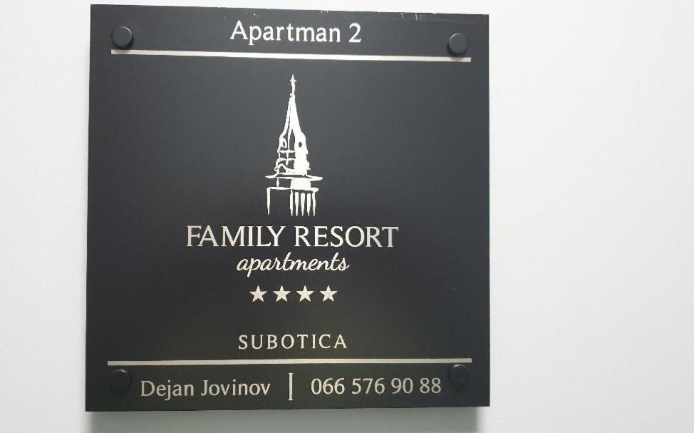 Family Resort Subotica Apartments מראה חיצוני תמונה